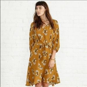 Amour Vert Anemone floral Dress